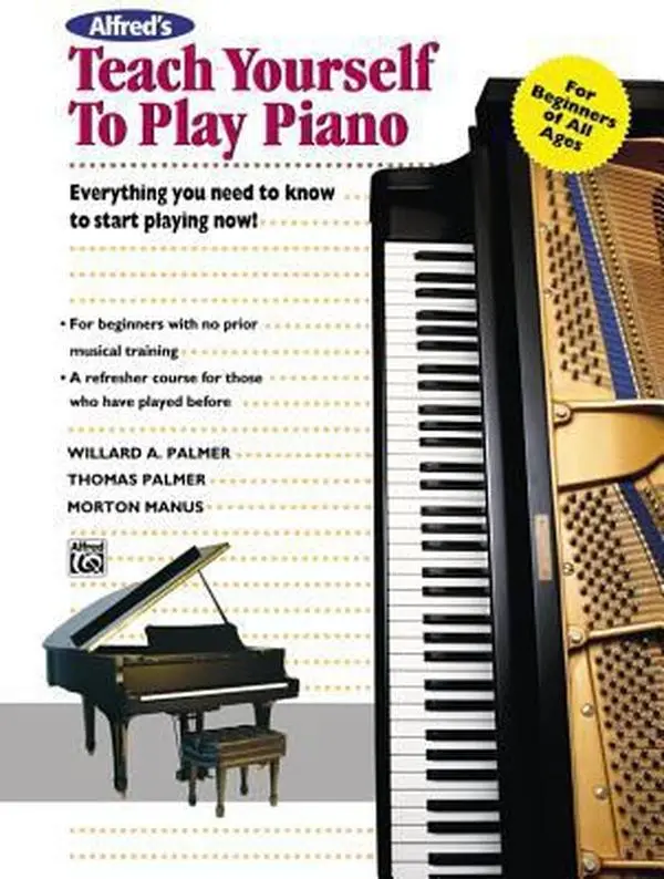 USED Book - Alfred's Teach Yourself to Play Piano: Everything You Need to Know to Start Playing Now!, Book & Enhanced CD (Teach Yourself Series) by Morton Manus (Paperback) - english