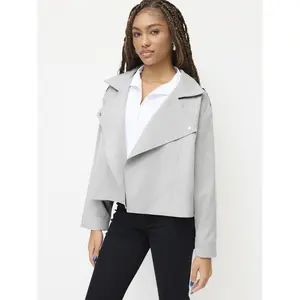 Cider  Collar Button Pocket Trench Coat SwimWeek