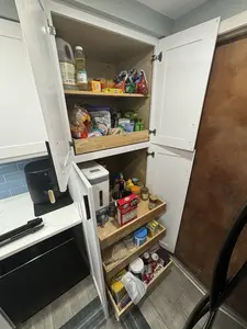 Pantry/cabinet Organizer - Wood Roll Out Drawer with Soft Close Slides - 29 inch - Easy Installation