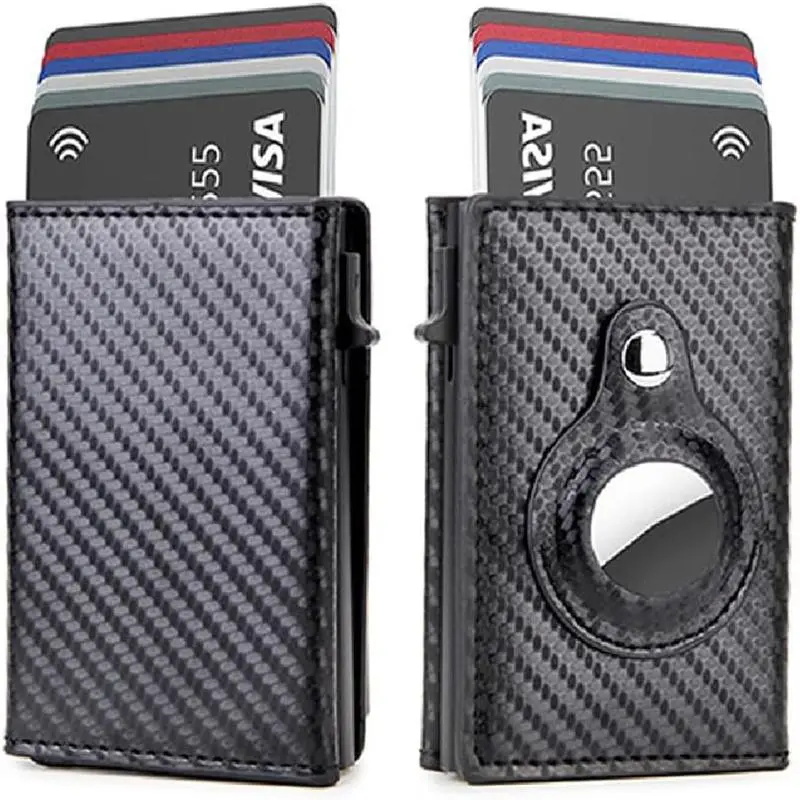 Wallet for Men with Card Holder, Portable Carbon Fiber Wallet, Minimalist Men's Wallet, White Elephant Gifts for Men