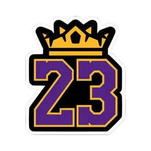 Lebron James Sticker – Perfect for Sports Fans, Gamers, Gift Idea