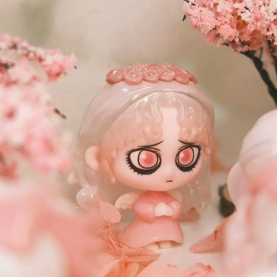 Wanunbox KIKI Little Choir Series Mini Unbag Collectible PVC Figure, Stress Relief Classic & Novelty Figurine Collectibles for Ages 15+, with 1-3cm Size Error, ABS & Secret Edition Features