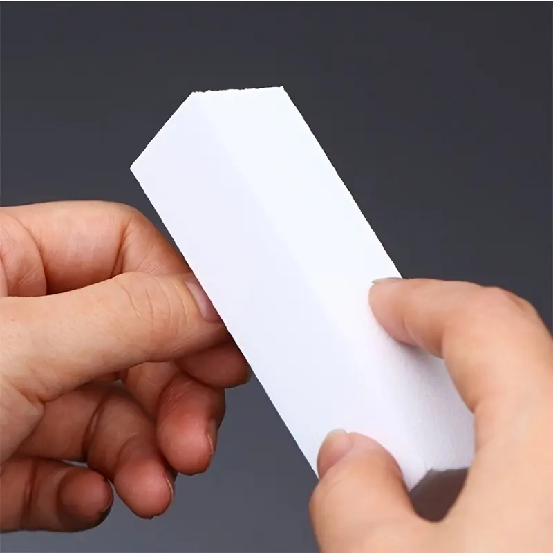 1pc Buffer Block - Buffing Block Premium Sanding Files for Nail Polishing and Manicure Care - Unscented, White, and Gentle on Nails for Professional Nail Art Tips Home