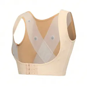 1 Count/Front Breasted Open Body Shaping Underwear - Seamless Plain Color Adjustable Open Bra, Small Chest Gathering Anti-sagging Underwear, Suitable for Leisure, Exercise, Daily Wear