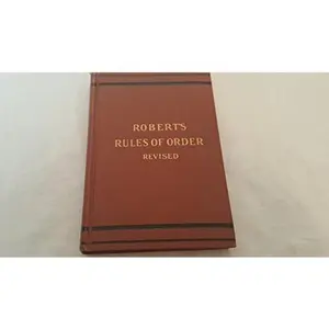 USED-Robert's Rules Of Order Revised by Henry M. Robert (Hardcover)