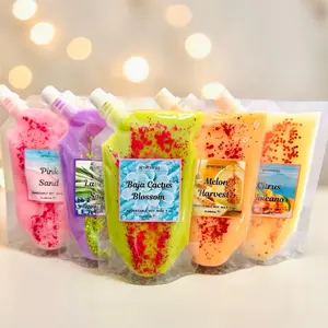 Soy Wax Pouch - Squeezable Soy Wax  - Squeezy Wax - Heavily Fragranced - Non Toxic - Long-lasting aromas