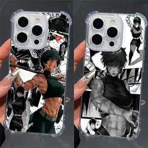 5 Distinctive Designs Fashion Anime Jujutsu Z-Zenin Maki Colorful Phone Case for IPhone 17 16 15 14 13 12 11 Pro Max Plus Air  Anti-Fall Phone Case Unique Gift for Holiday Birthday