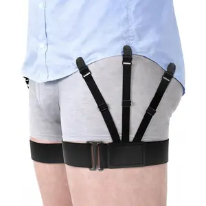 Shirt Stays Adjustable Elastic Shirts Tucker Shirt Garter for Men