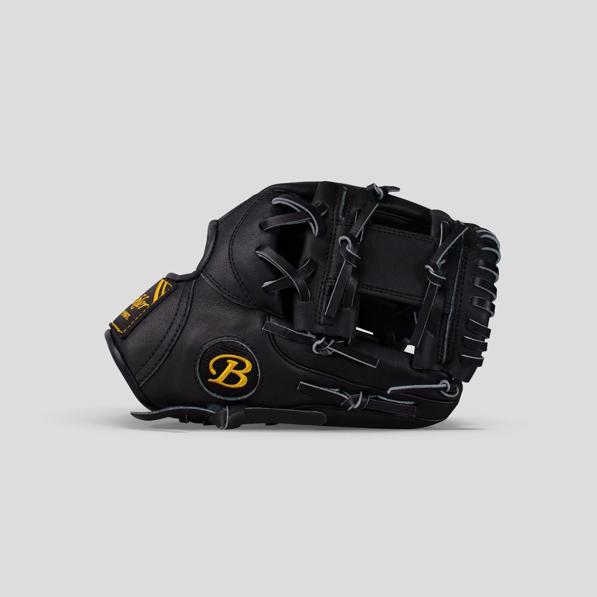 Junior Select 11.25" 8U-11U Baseball Black Infielder Glove