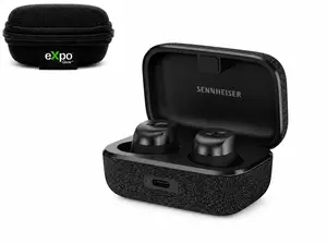 Sennheiser Momentum True Wireless 4 Earbuds with Bluetooth 5.4, Adaptive ANC, LE Audio & Auracast, Crystal-Clear Sound, 30-Hour Battery Life with Expo Gear Weather-Resistant Hardshell Case