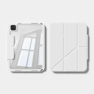 Kenke iPad Case Transparent Tablet Cover Detachable Pencil Slot Compatible with iPad Pro 11 2020-2022 iPad Air 11 Inch air 4/5/6 Heavy protection，Outdoor, mecha style
