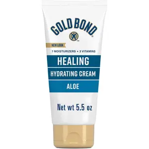 Gold Bond Healing Hydrating Lotion With Aloe Moisturizes, Heals & Smooths Dry Skin, Body Lotion, Delivers Immediate 24-Hour Hydration, Convenient Size, 5.5 oz