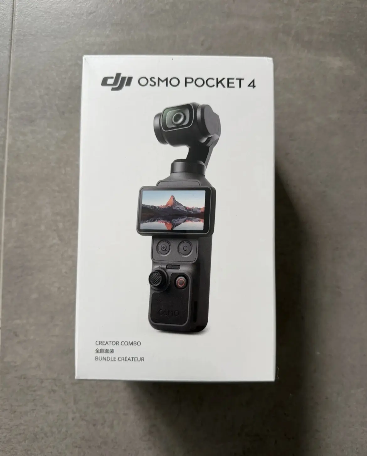 Brand New DJI Osmo Pocket 4 Creator Combo