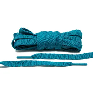 Teal Flat Shoe Laces