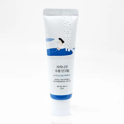 Round Lab Birch Juice Facial Sunscreen - SPF50+ PA++++, 50ml, Fragrance-Free, Cruelty-Free, Vegan, Lightweight, Brightening, Nourishing, Hyaluronic Acid, Moisturizing, Sun Defense, Hydrate, Even Skin Tone, All Skin Daily Sun Care