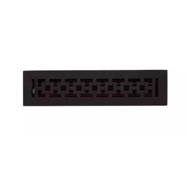 New 2-1/4" x 14" Durand Cast Iron Floor Register by Signature Hardware