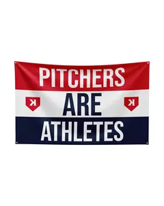 PITCHERS ONLY Pitchers Are Athletes Flag Hanging Banners