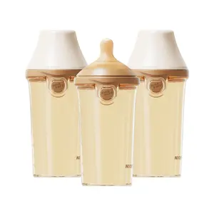 Nicepapa baby bottle, 8 oz/240 ml leak-proof baby bottle, anti-colic nipple, made of BPA-free PPSU material.