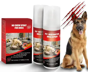 Dog Bitter Spray No Chew Deterrent, Pet Training Spray for Dogs to Help Stop Chewing Furniture, Shoes, Carpets, Plants & Trash Cans, Alcohol-Free Indoor Dog Repellent Spray