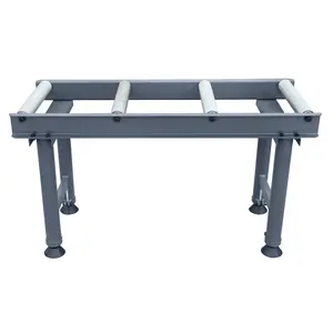Kaka RB-365 Stands and Supports Heavy-Duty 4 Roller Table 1,300 lbs Capacity