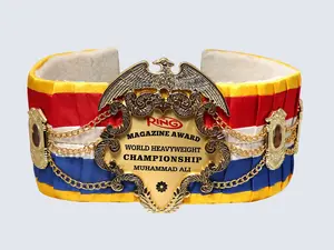 Ring Magazine World Heavyweight Championship Replica Belt Muhammad Ali