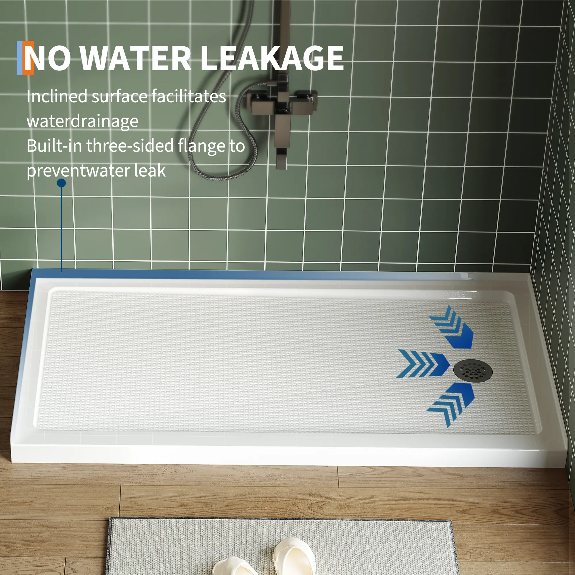 60*32 rectangular stainless steel right side