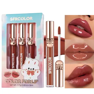 Matte Lip Gloss, Smooth and Silky Texture, Lightweight Formula Matte Lipstick, Long-Lasting Shine, Perfect for Daily Use, Makeup, Cosmetic
