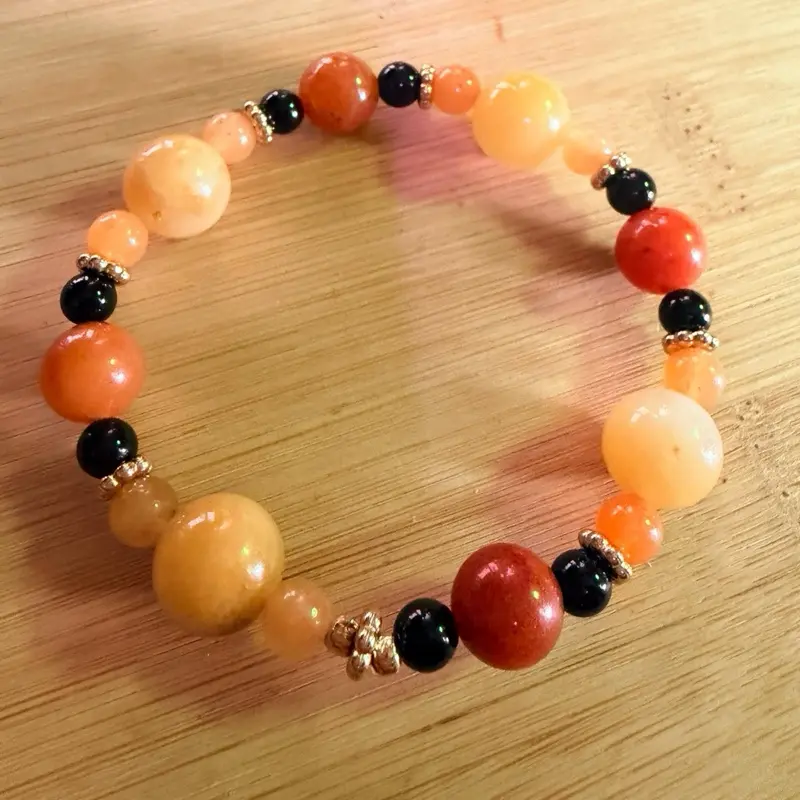 Custom Made Chakra Metaphysical Crystal/Stone Bracelet/Anklet