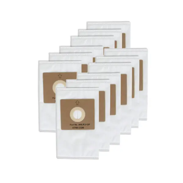Rebel Red Vacuum HEPA Bags (12 Pack)