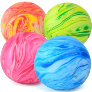 Giant Colorful Squeeze Ball Toy Pe Material Soft Slow Bounce Fun Sensory Toy Perfect Gift for Friends Birthday Holiday Classroom Prizes