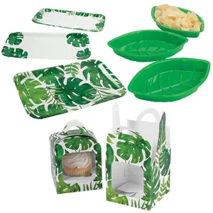 Palm Leaf Serveware Kit - 27 Pc.