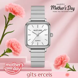 Elegant Women's Watch:Rhinestone Decor Exquisite Trendy Analog Wristwatch, Fashionable Watch for Women As Gift