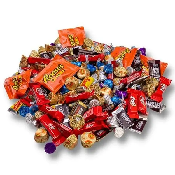 Hershey Chocolate Candy Variety 10 Lb  Dark Chocolates  Milk Chocolates  Hershey Kisses, Reese, Kitkat + More! Halloween Candy Bulk  Chocolate Bar, Individually Wrapped