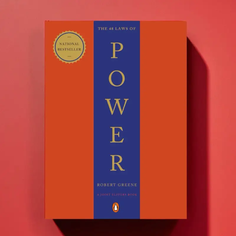 The 48 Laws of Power Paperback by Robert Greene Success Self-Help Psychology Motivation Book