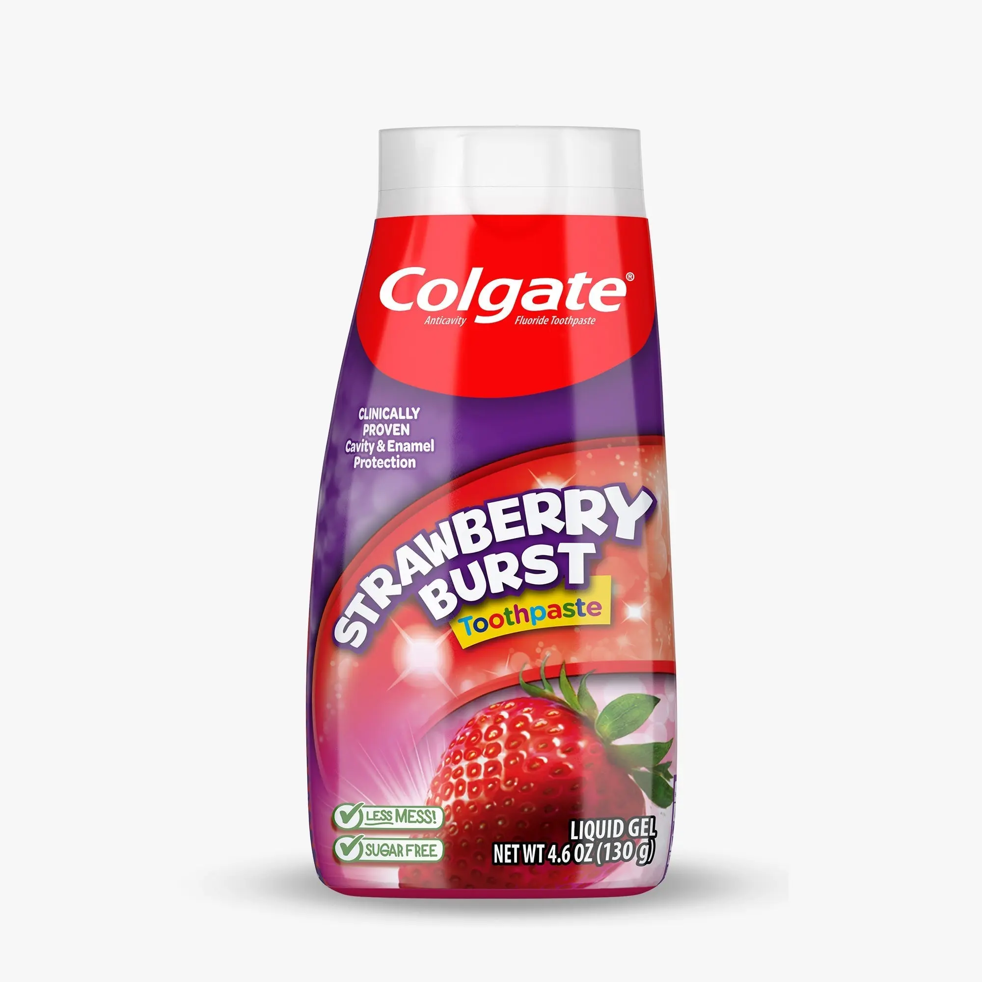 Colgate Kids Liquid Gel 2-in-1 Strawberry Burst Toothpaste