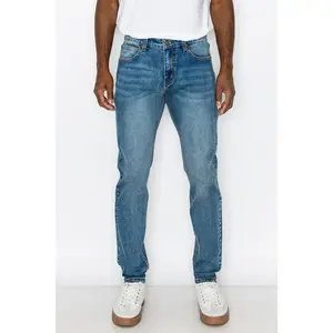 VICTORIOUS Essential Slim Fit Denim Jeans Menswear Pocket