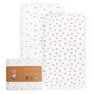 Organic Crib Fitted Sheets