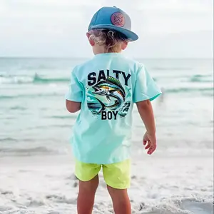 Salty Boy Tee Youth And Adult tshirt, Vintage Southern boy, Country Boy T-shirt, Fathers day, boys tshirt, Trending tee, kids clothing, birthday gift, Family shirt, summer outfit, gift for boy and girl, vacation outfit, funny shirt