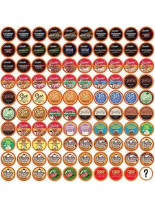 Two Rivers Coffee 100ct Flavored Variety Sampler-40 Flavors