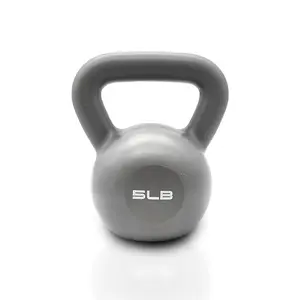 5lbs Kettlebell Set, Strength Training Kettlebells Weight Set For Women, Vinyl Coated Kettle Bell For Home Gym Workout Weight Lifting Equipment, Comfortable Grip Wide Handle Weights