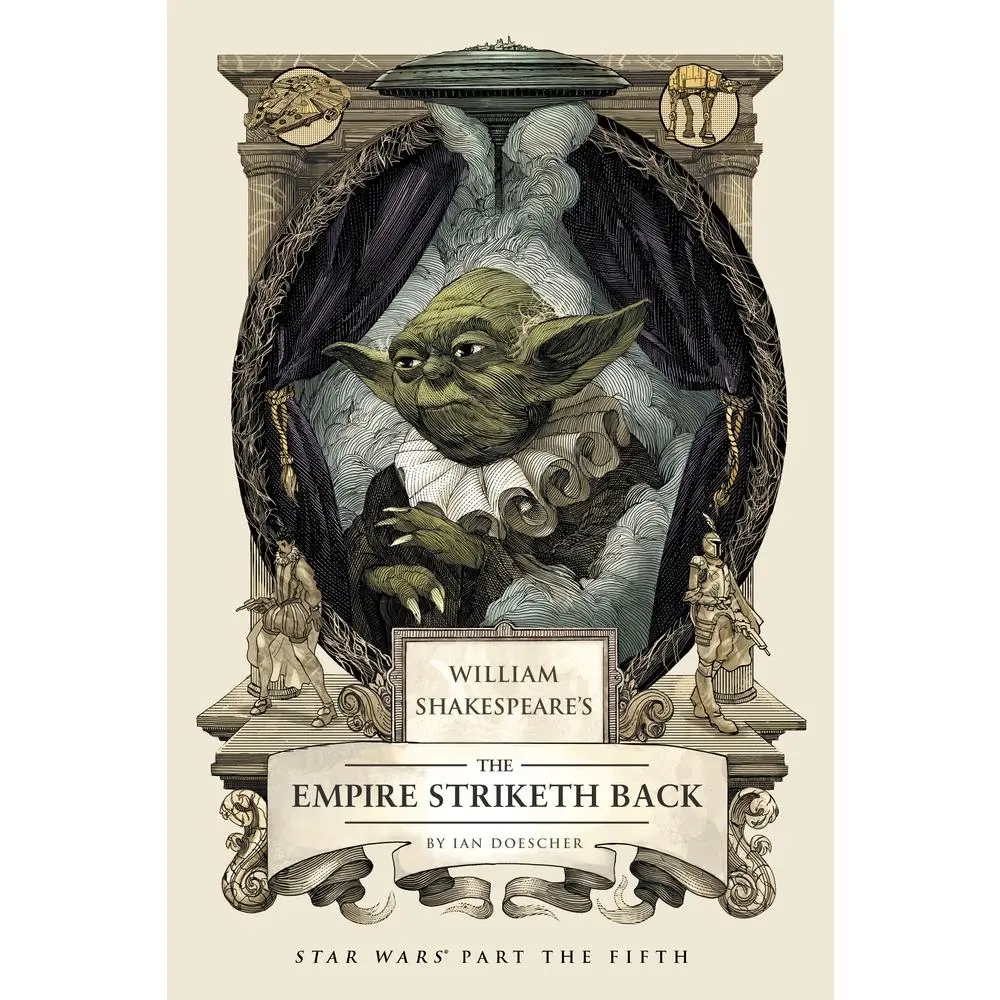 USED Book - William Shakespeare's the Empire Striketh Back: Star Wars Part the Fifth by Doescher, Ian (Hardcover) - english