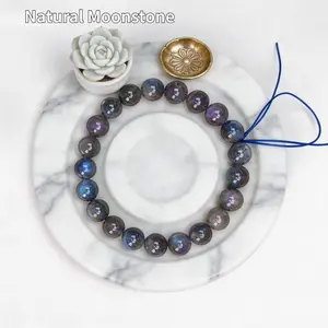 Moonstone Natural Crystal Healing Gemstone Bracelet