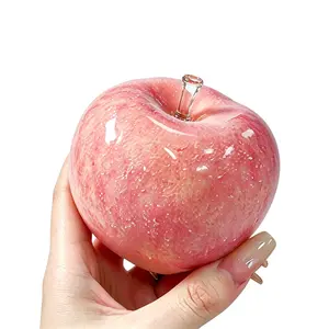 ASMR Green Apple Slushie Squishy Toy - Moldable Non-Rebound Crunchy Fidget Ball, Medium Grip Strength Fit, Soft Squeeze Stress Relief, Calming Anxiety Toy for Desk & Travel, Kids' Birthday Party Gift