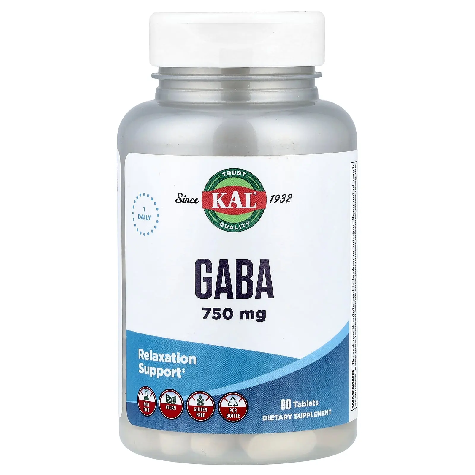KAL GABA, 750 mg, 90 Tablets