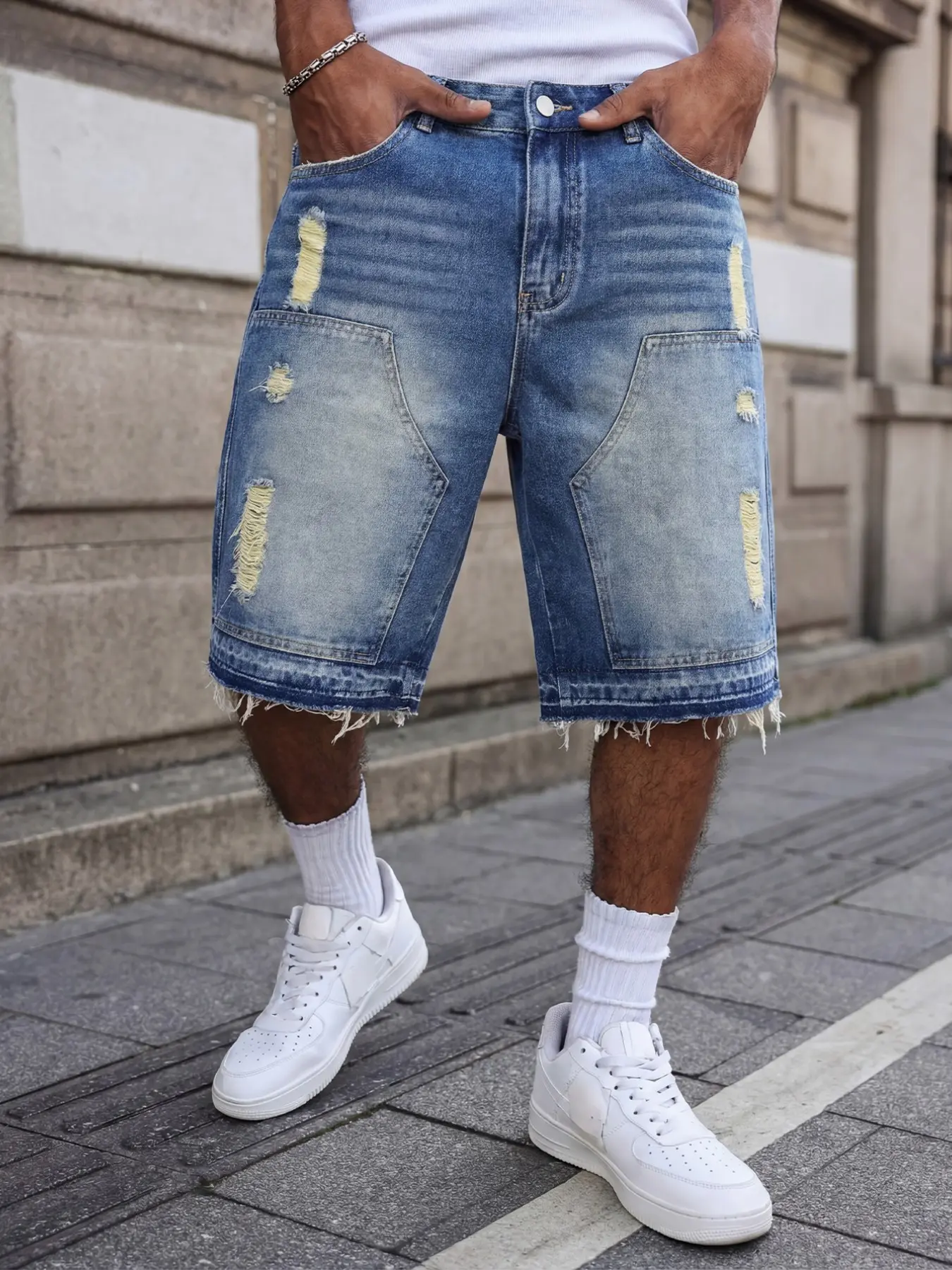 【BLEACH】FARAH / No Tuck Wide Shorts FARAH Garment Dye Pin Tuck Wide Shorts(Brown) - DIMPLE