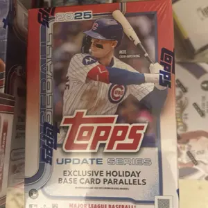 Topps 2025 Update Series Exclusive Holiday Base Card Parallels Major League Baseball Trading Cards