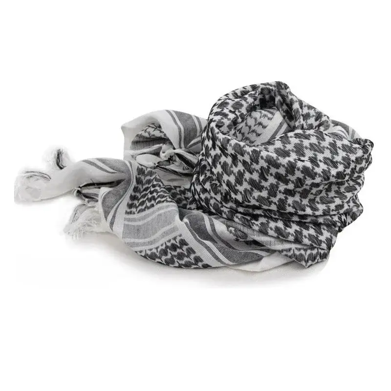 Handmade Arab Keffiyeh Shemagh  Authentic Palestine Scarf