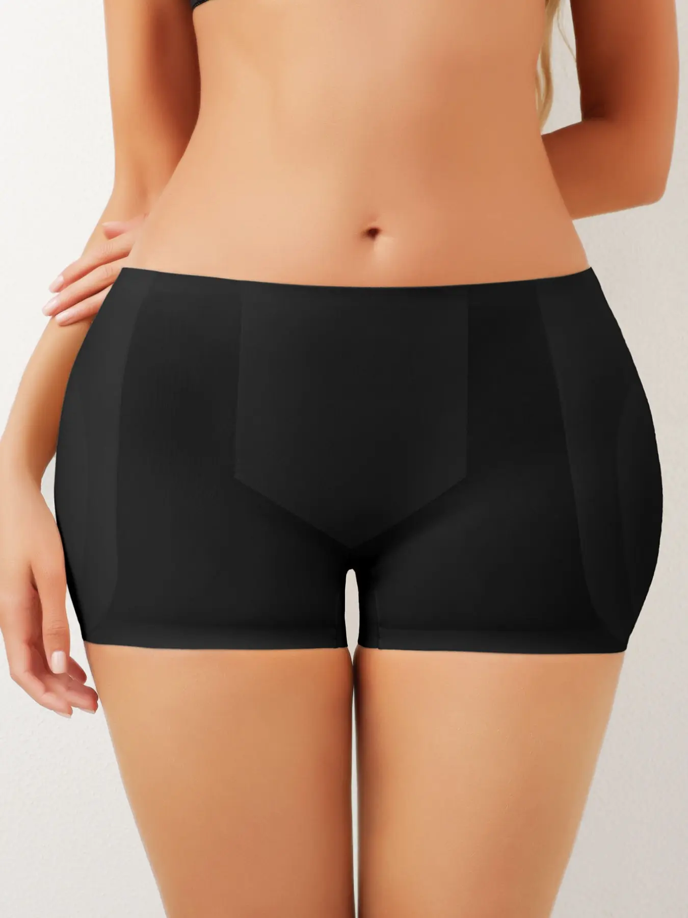 Seamless Butt Enhancement Shapewear Shorts, Leg Sculpting, Hip Widening, Abdominal Control, Ideal for Fitness Yoga Outdoor Activities, All Seasons