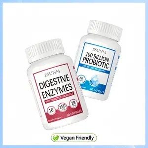 Digestive enzymes work synergistically with probiotics, with 16 enzymes capable of precisely breaking down food, providing a comfortable and worry-free post-meal experience. This helps maintain digestive health and the robustness of the immune system.