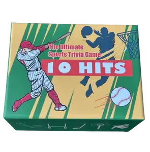 10 Hits Sports Trivia Card Game
